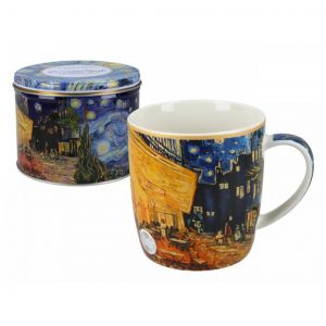 Kubek w puszce Carmani 420ml - V. van Gogh, Tarasy kawiarni nocą